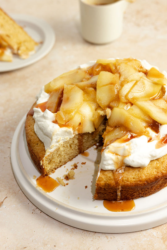 Sour Caramel Apple Cake